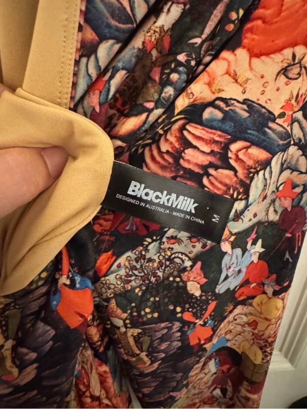 Blackmilk Sultan Humayan and His Brother in Nature 3/4 Sleeve Dress - Picture 9 of 12